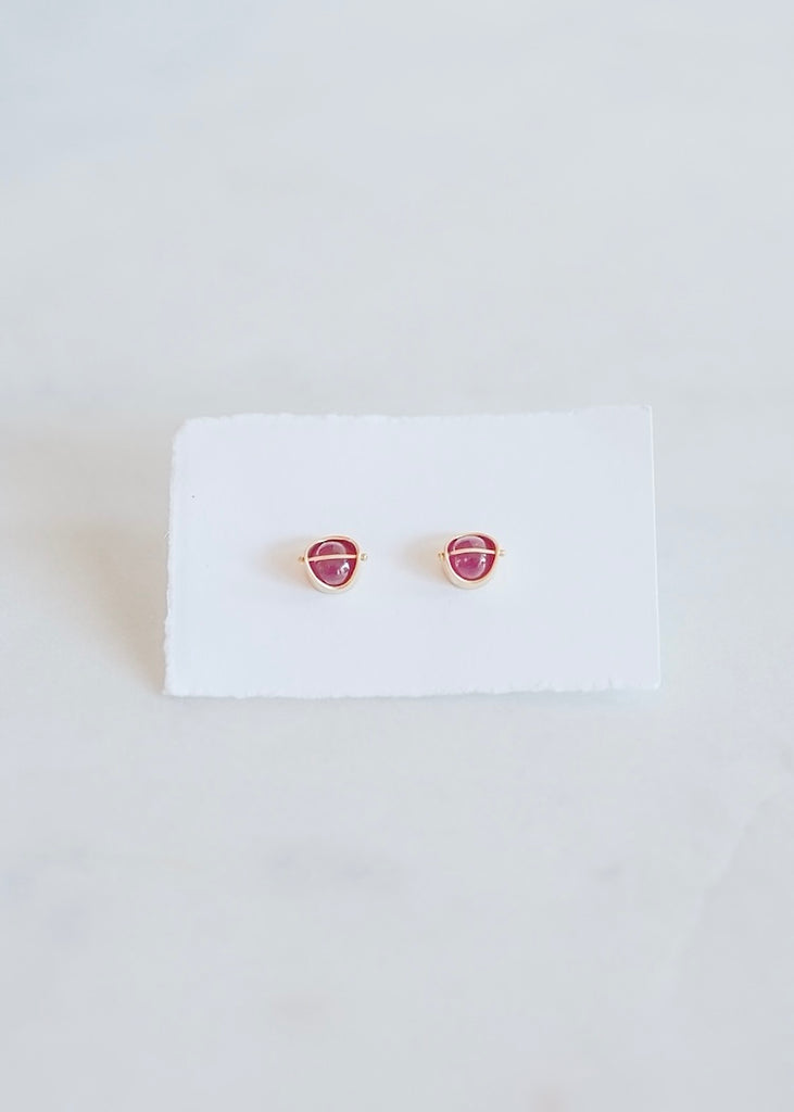 Hilary Finck Designs | Ruby Stud Earrings