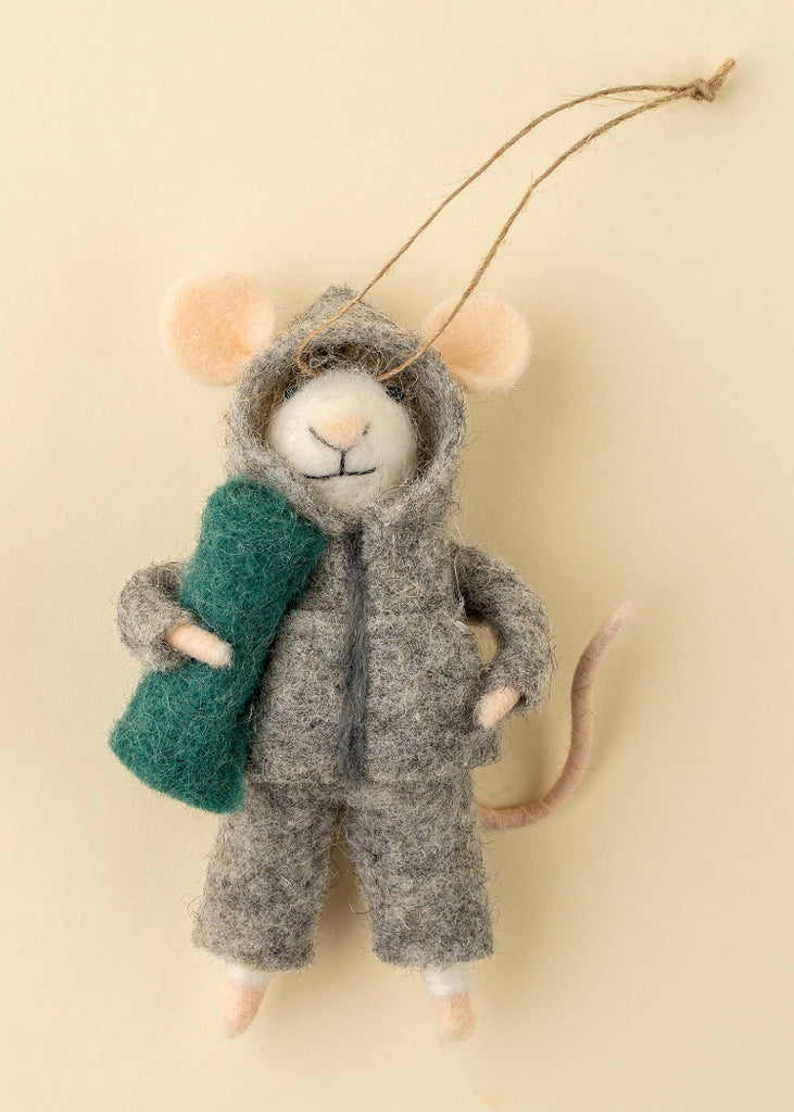 Holiday Mouse Ornament | Athleisure Alex