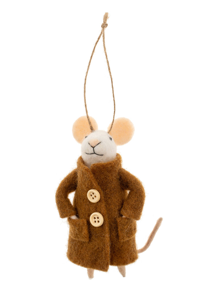 Holiday Mouse Ornament | Bundled Bruce