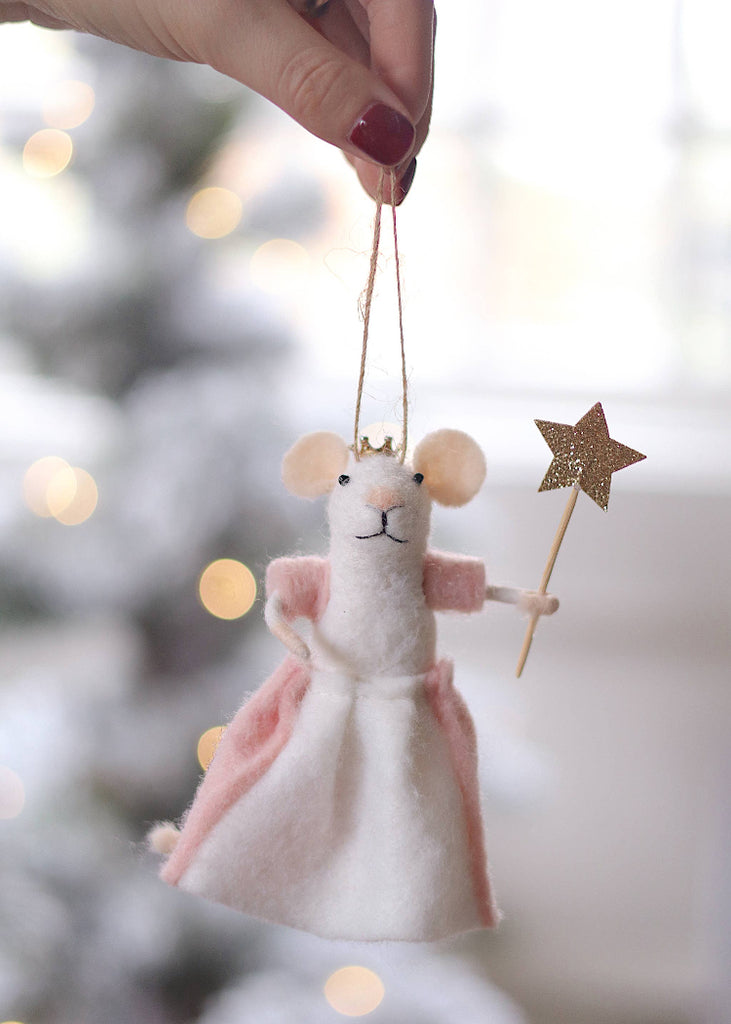 Holiday Mouse Ornament | Glinda the Good Mouse