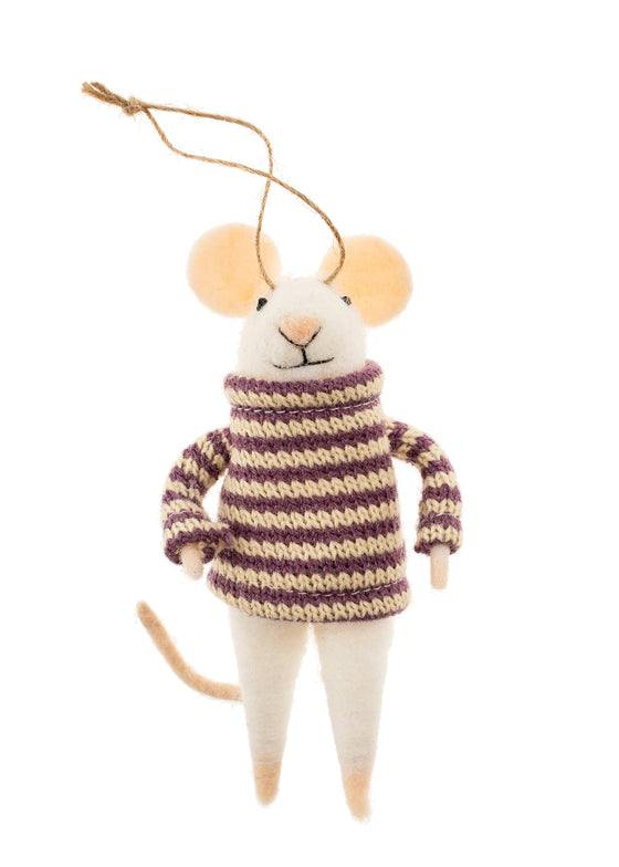 Holiday Mouse Ornament | Nellie
