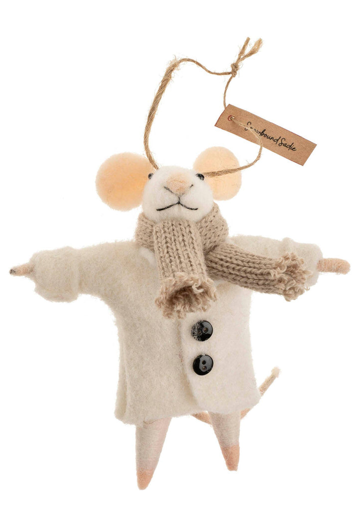 Holiday Mouse Ornament | Snowbound Sadie