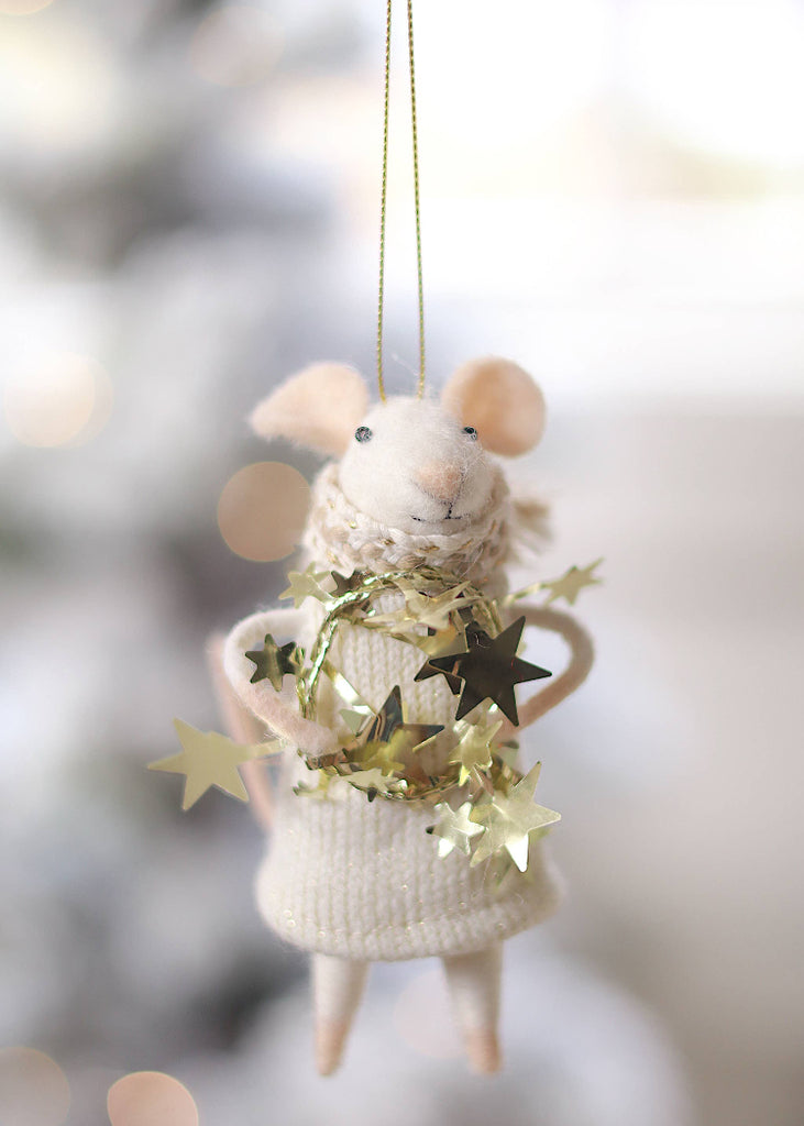 Holiday Mouse Ornament | Starbright Stella