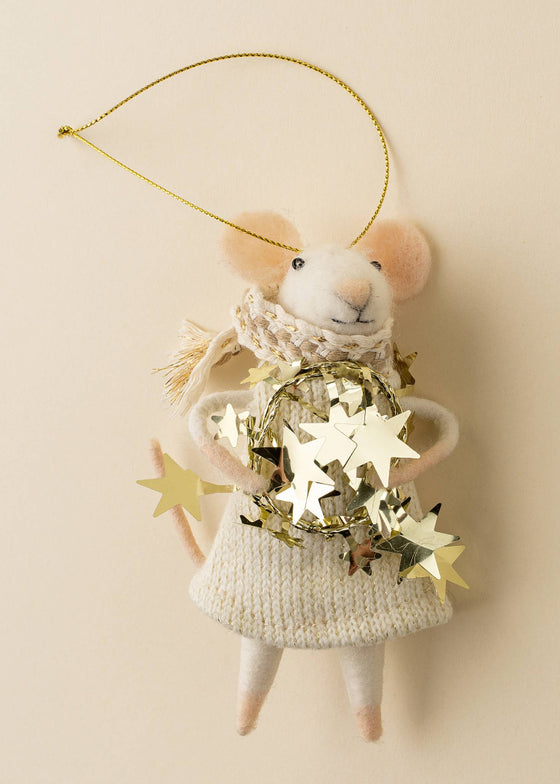 Holiday Mouse Ornament | Starbright Stella