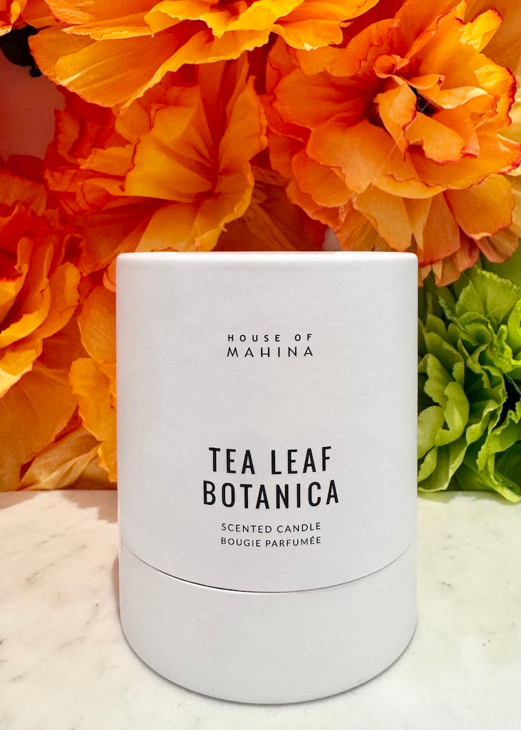 House of Mahina | Tea Leaf Botanica Classic Candle | 12 oz