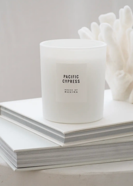 House of Mahina | Pacific Cypress Classic Candle | 12 oz