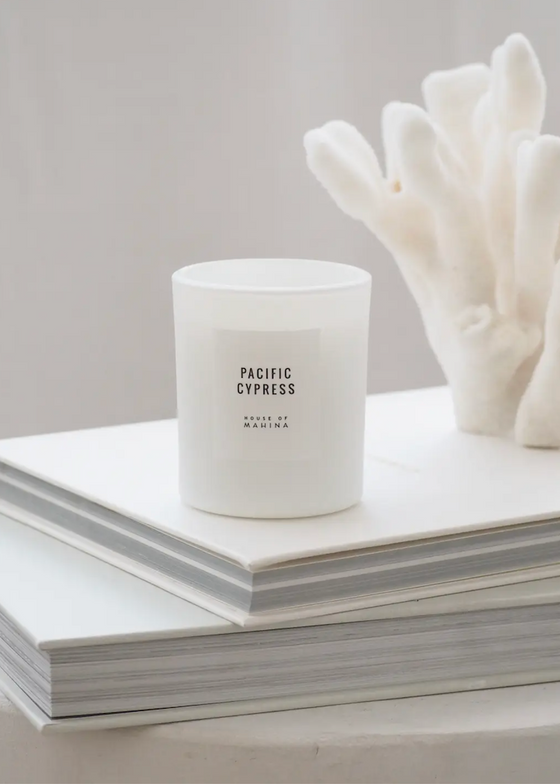 House of Mahina | Pacific Cypress Petite Candle | 4 oz