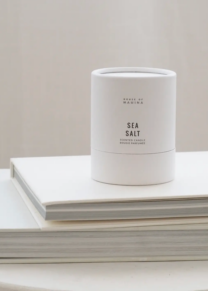 House of Mahina | Sea Salt Petite Candle | 4 oz