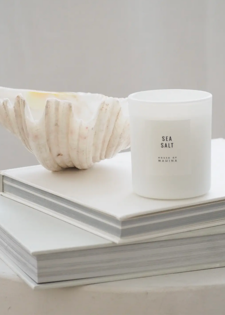 House of Mahina | Sea Salt Petite Candle | 4 oz