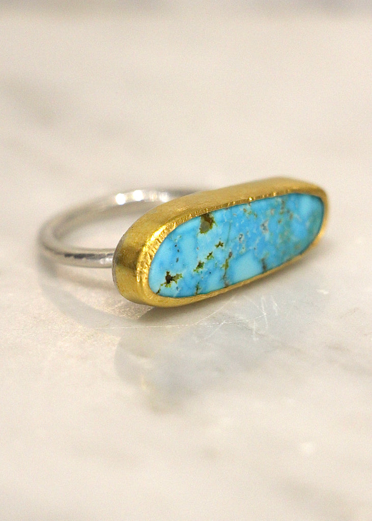 Jessica Weiss | Long Turquoise Ring