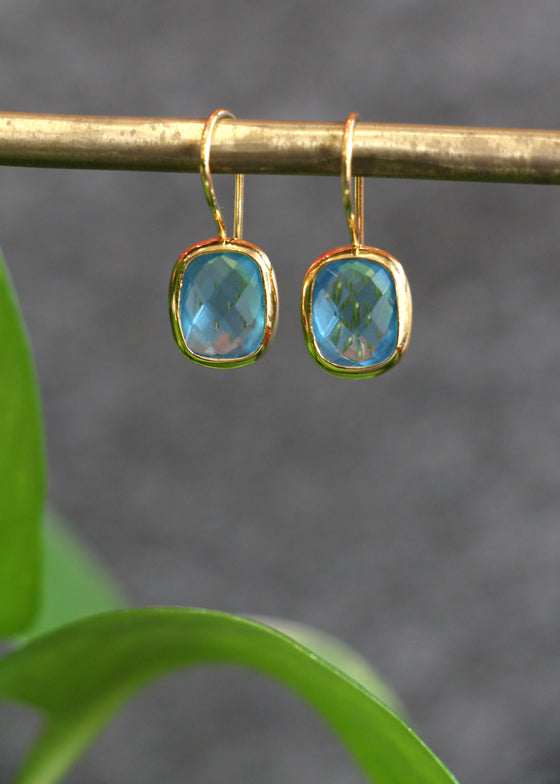 Stephen Estelle | Blue Topaz Earrings