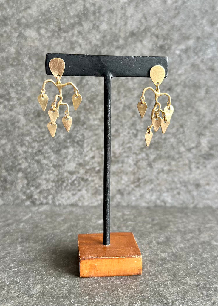 Julie Cohn | Petite Willow Chandelier Earrings - Gold