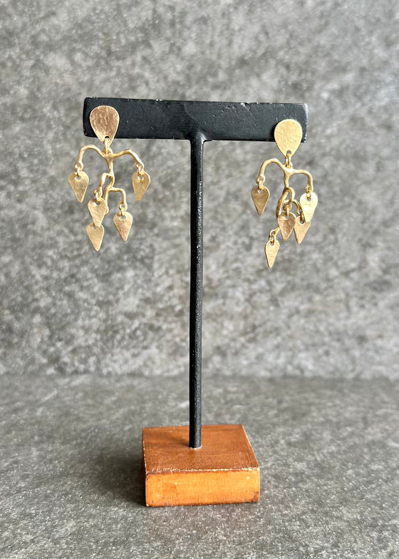 Julie Cohn | Petite Willow Chandelier Earrings - Gold