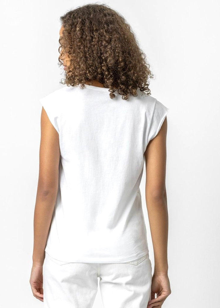 Lilla P | Cap Sleeve Scoop Neck