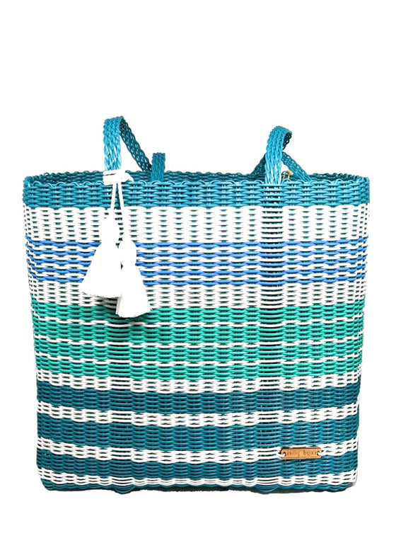 ixöq | X Large Two Color Cesta Tote