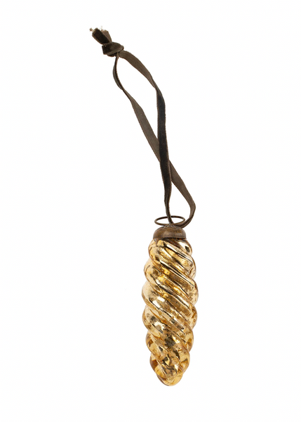 Icicle Ornament Small | Gold