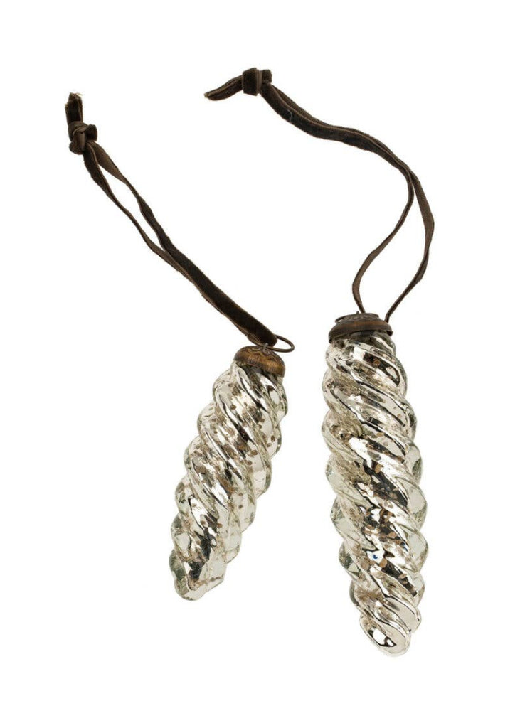 Icicle Ornament Large | Silver