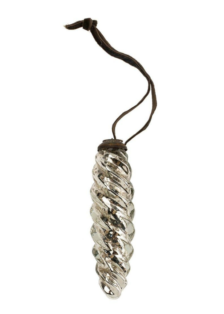 Icicle Ornament Large | Silver