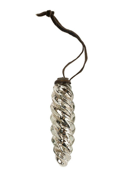 Icicle Ornament Large | Silver