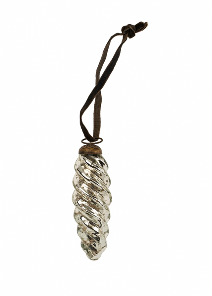 Icicle Ornament Small | Silver
