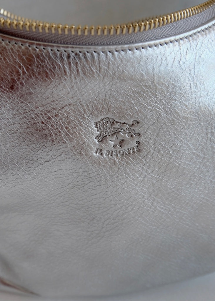 Il Bisonte | Belcanto Shoulder Bag | Silver