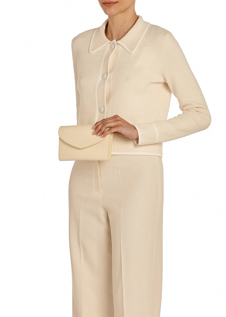 Il Bisonte | Clutch Bigallo | Bianco Latte