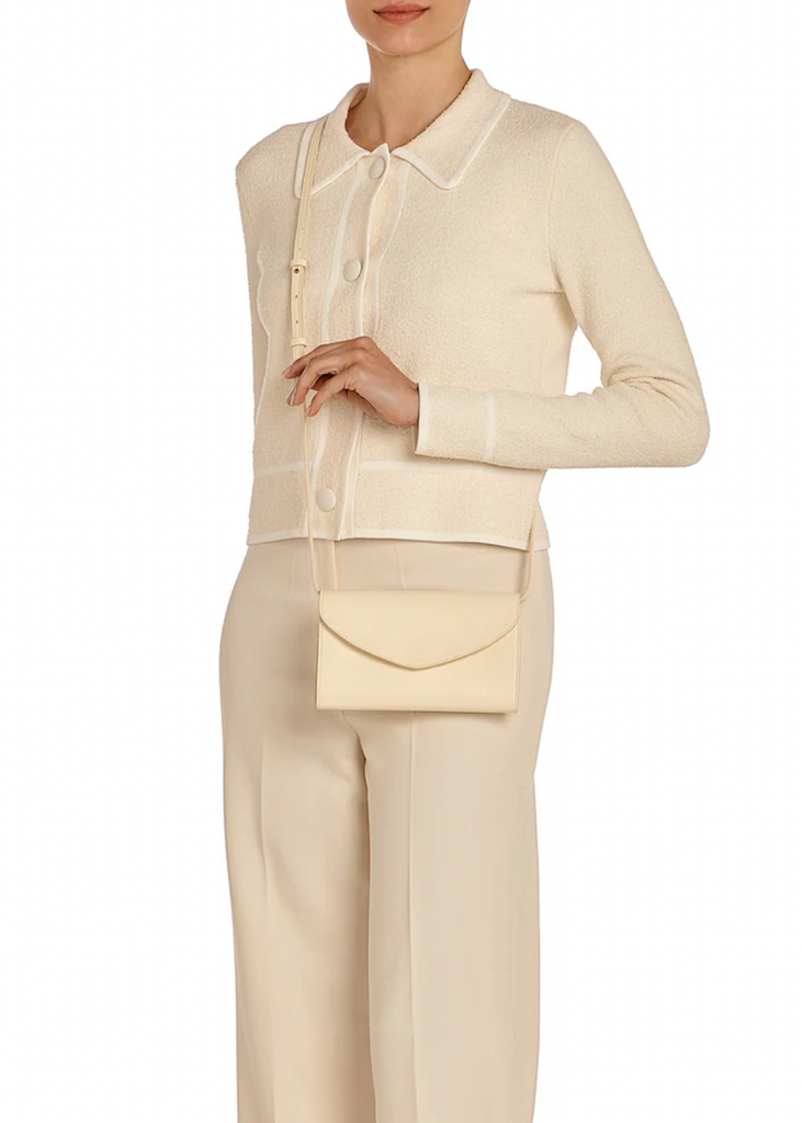 Il Bisonte | Clutch Bigallo | Bianco Latte