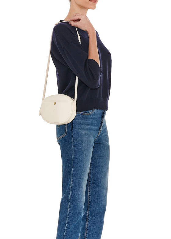 Il Bisonte | Crossbody Rubino Bianco Latte