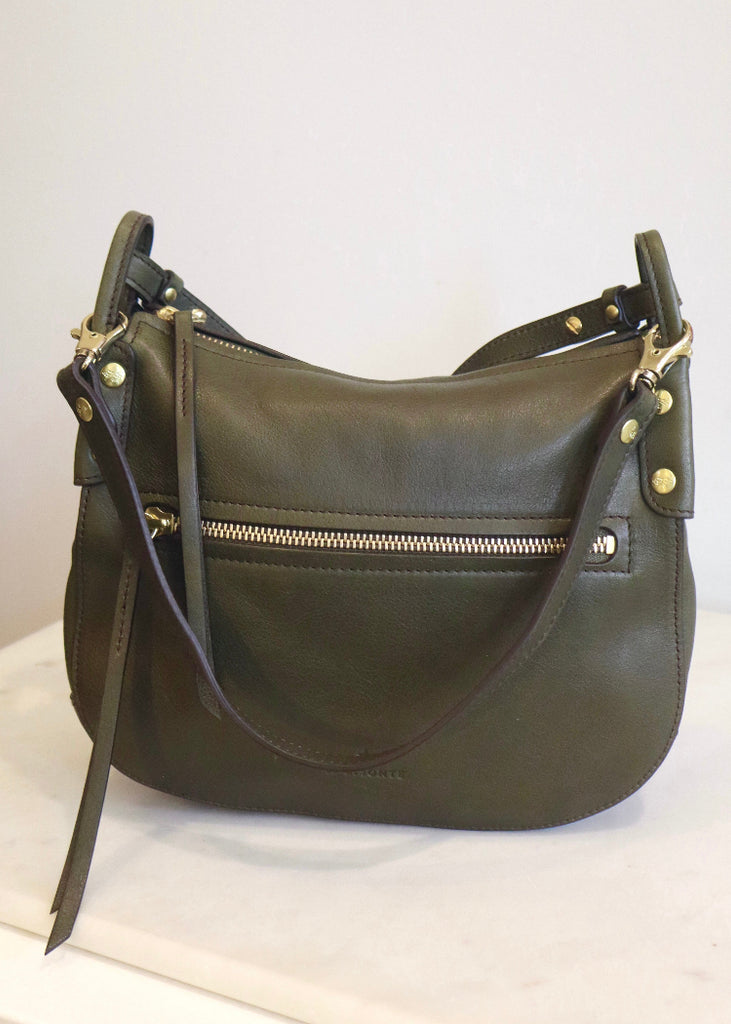 Il Bisonte | Essenza Crossbody Bag | Bosco