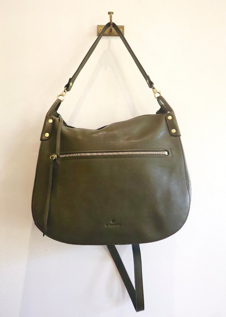 Il Bisonte | Essenza Shoulder Bag | Bosco