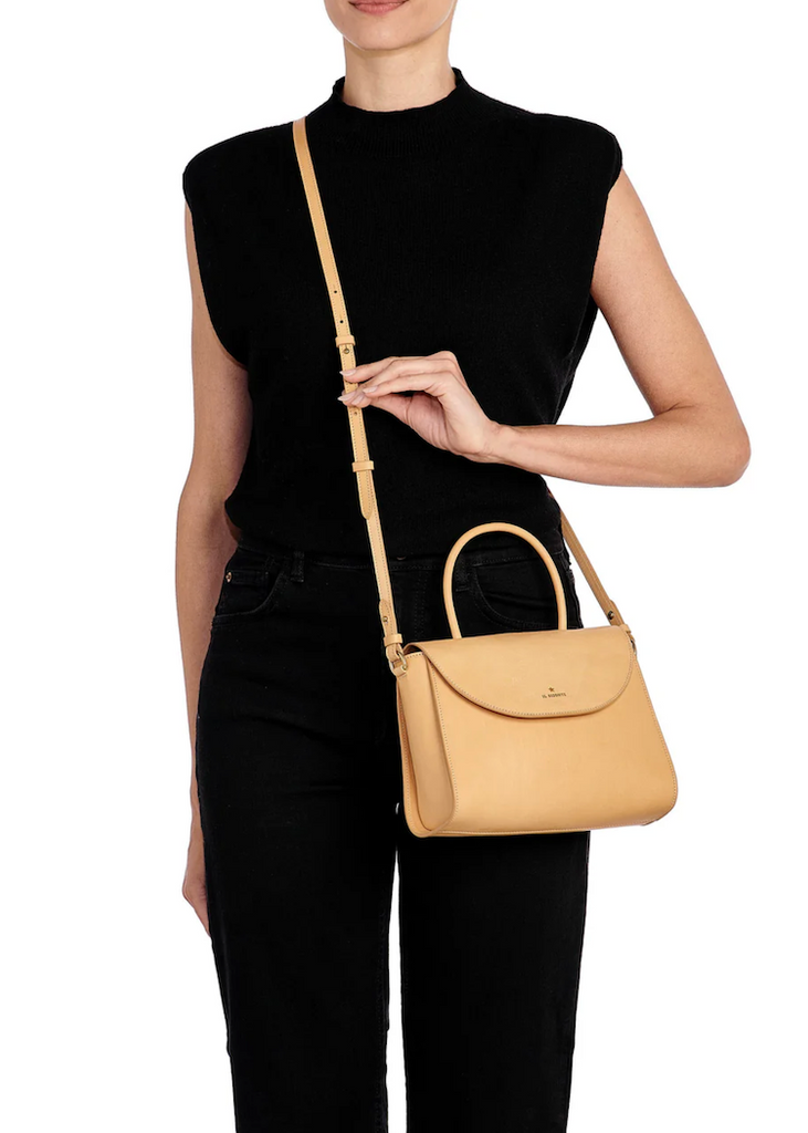 Il Bisonte | Linea 1978 Top Handle | Natural