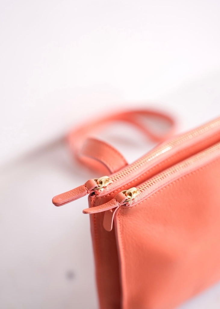 Il Bisonte | Roseto Crossbody Bag | Arancio Pontormo
