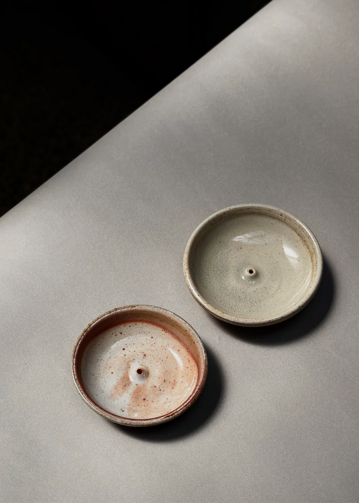 Incausa | Stoneware Holder | Wood Fire Celadon