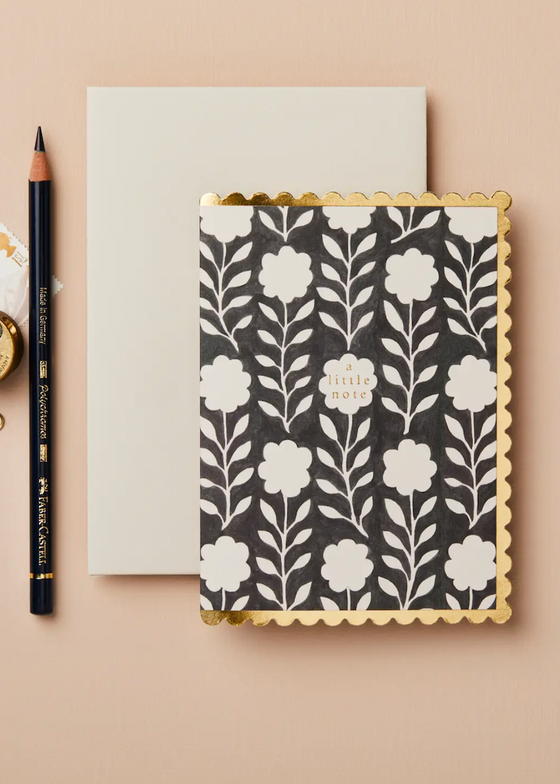 Wanderlust Paper Co | Ink Flora 'A Little Note' Card