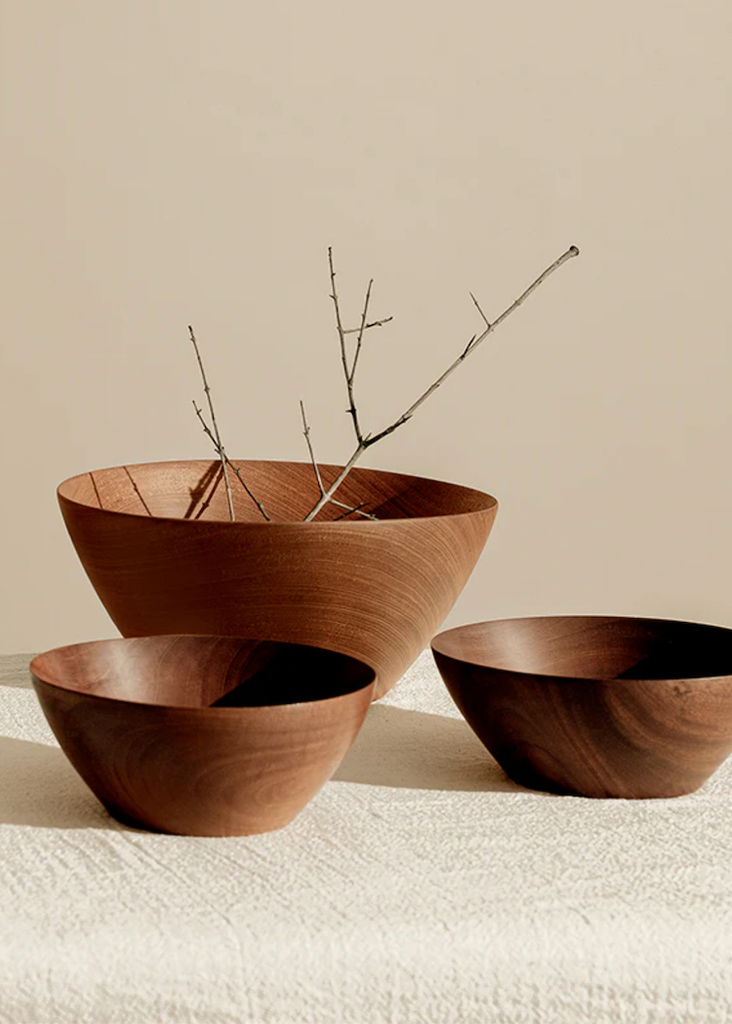 Itza | Medium Mahogany Bowl