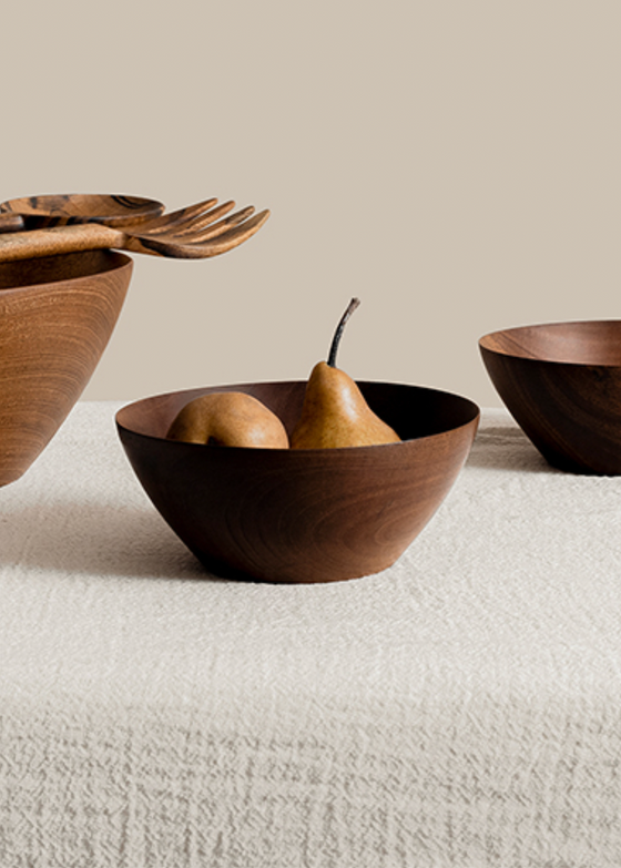 Itza | Medium Mahogany Bowl
