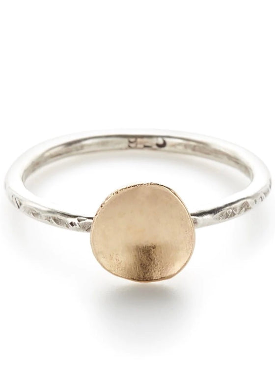 J&I Jewelry | 14kt Solid Gold Cup Band