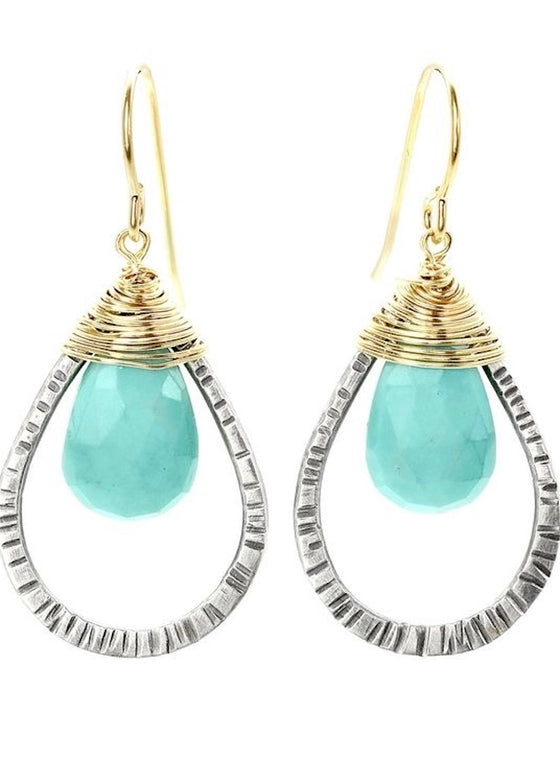 J&I Jewelry | Turquoise Earring