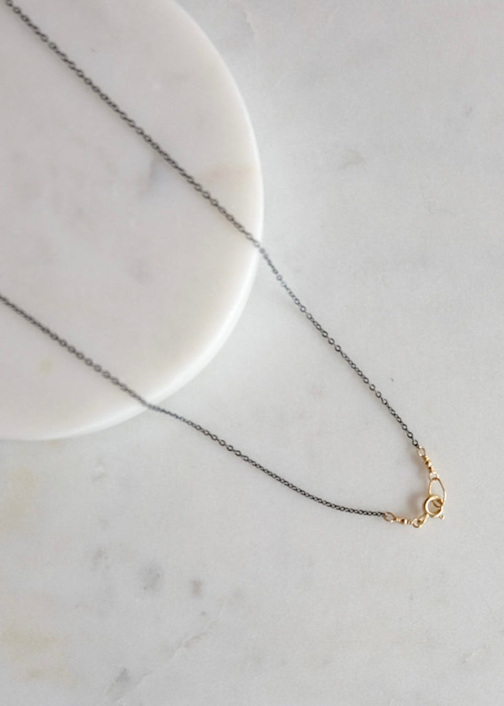 James & Jezebelle | Aquamarine & Spike Necklace