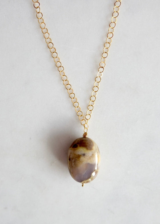 James & Jezebelle | Australian Thunder Egg Necklace
