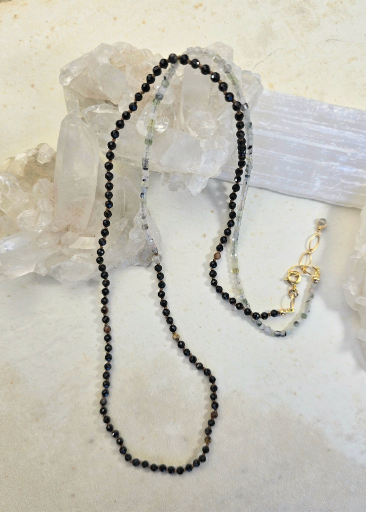 James + Jezebelle | Black Tourmaline + Labradorite Wrap