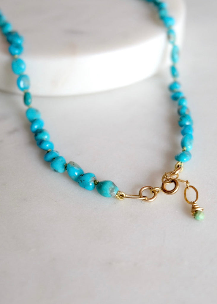 James & Jezebelle | Blue Sonoran Turquoise Necklace