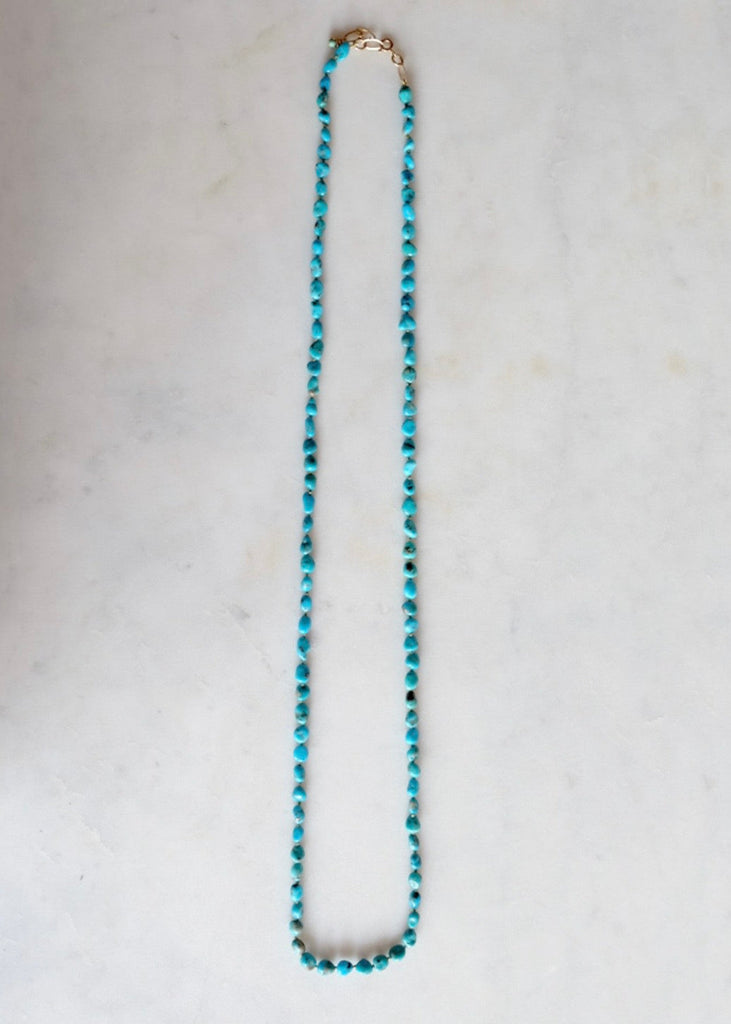 James & Jezebelle | Blue Sonoran Turquoise Necklace