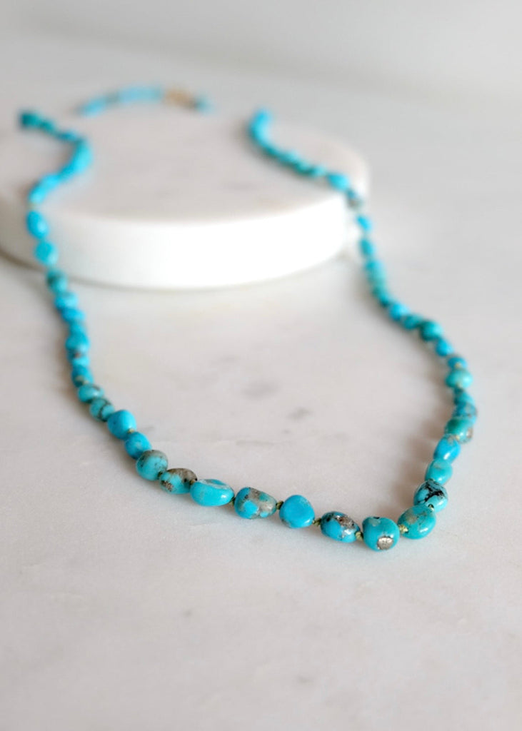 James & Jezebelle | Blue Sonoran Turquoise Necklace