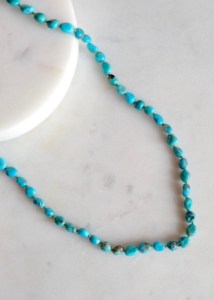 James & Jezebelle | Blue Sonoran Turquoise Necklace