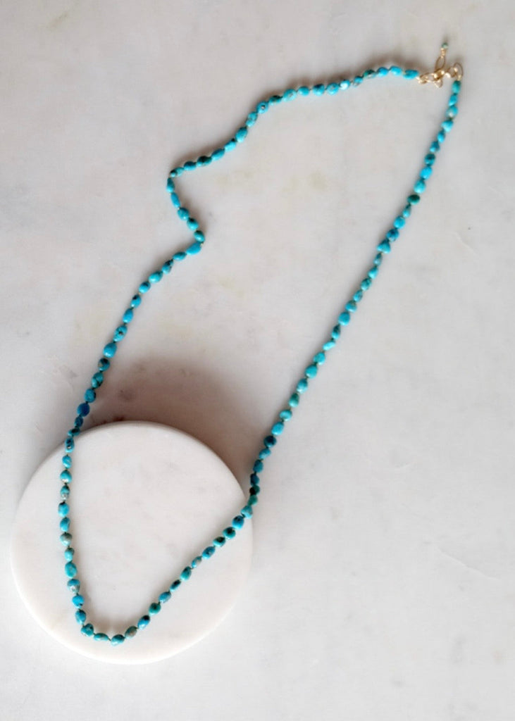 James & Jezebelle | Blue Sonoran Turquoise Necklace