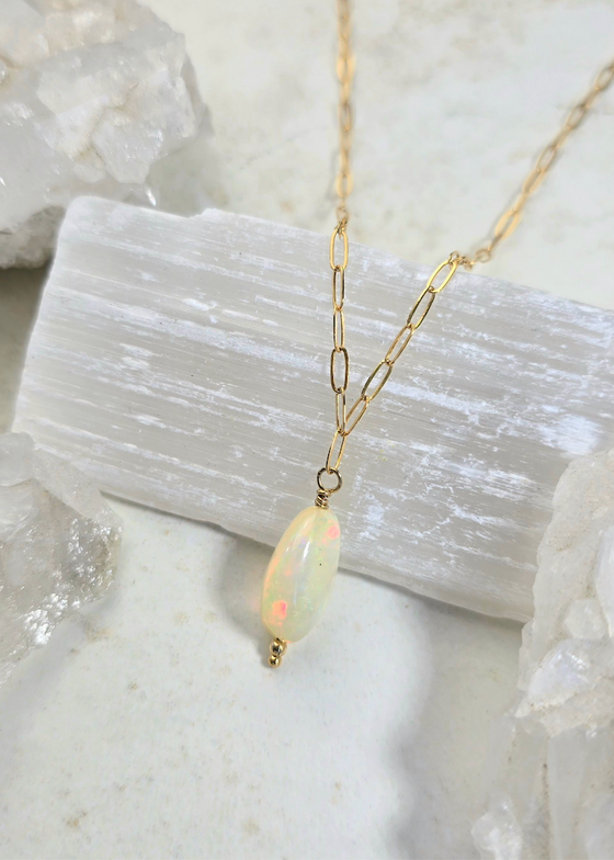 James + Jezebelle | Ethiopian Opal Necklace