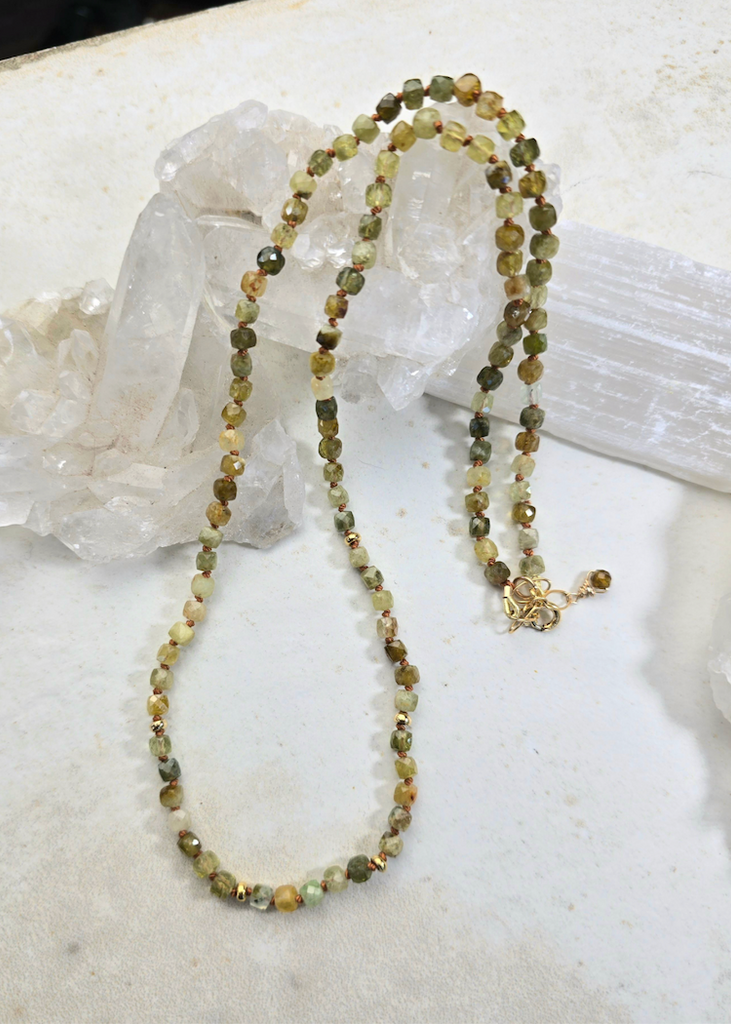 James + Jezebelle | Green Garnet Wrap