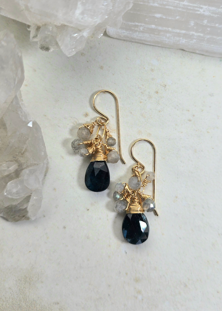 James + Jezebelle | Kyanite + Labradorite Drop