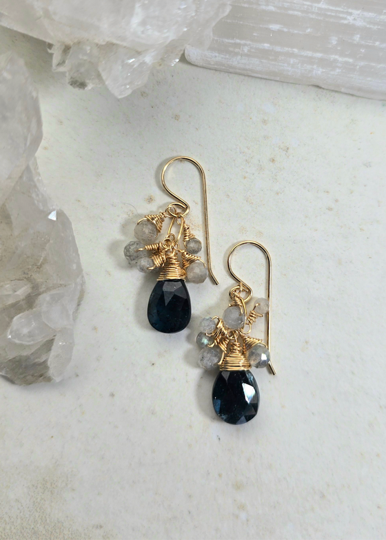 James + Jezebelle | Kyanite + Labradorite Drop